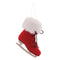Melrose Fluffy Ice Skate Ornament (Set of 6)