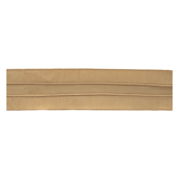 Melrose Gold Wired Ribbon (Set of 2)