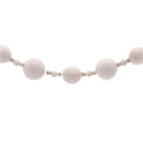 Melrose Fabric Ball String Garland (Set of 2)