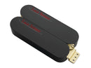 Lace Sensor Dually Bridge Position Humbucker Pickup - Black/Red