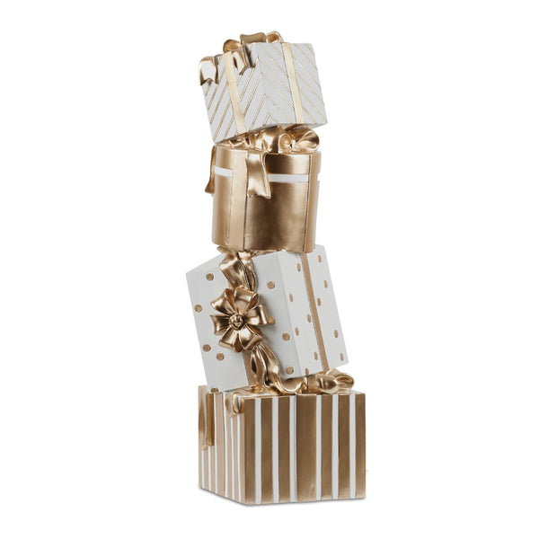 Melrose Christmas Present Stack 28"H