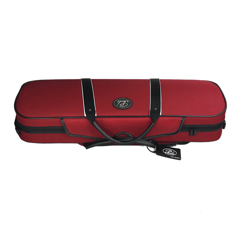 Pedi NiteFlash Viola Case 16.5" Red with Steel-Shield & Reflective Strips