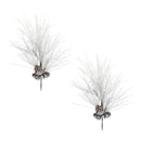 Melrose Flocked Long Neddle Pine Spray (Set of 2)