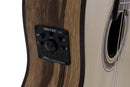 Manuel Rodríguez Tesoro de Guinea B Black Limba 4/4 Electro-Acoustic Guitar
