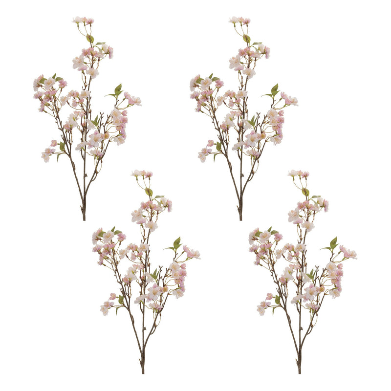 Melrose Blossom Floral Branch (Set of 4)