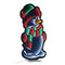 Melrose Snowman Ekkolight 47"H