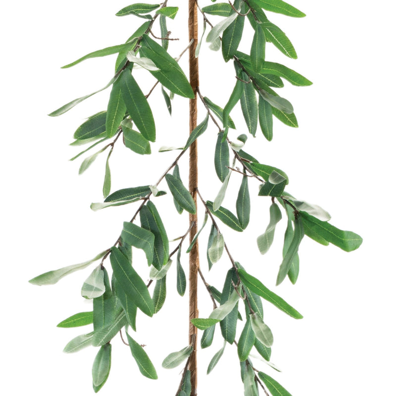 Melrose Olive Leaf Foliage Garland 5.5'L