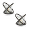 Melrose Modern Metal Votive Holder with Glass Insert (Set of 2)