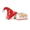 Melrose Ceramic Stacking Santa Character (Set of 3)