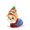Melrose Glittered Snowboarding Dog Ornament (Set of 6)