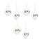 Melrose Frosted Glass Joy Ornament (Set of 6)