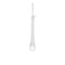 Melrose Clear Beaded Glass Icicle Drop Ornament (Set of 12)