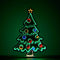 Melrose Christmas Tree Ekkolight 23.5"H