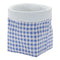 Melrose Gingham Sack Design Stone Planter Set of 2 Planter