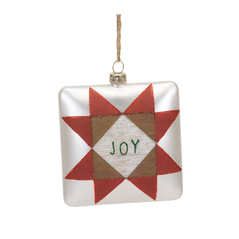 Peace and Joy Ornament (Set of 12)