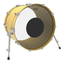 Remo Controlled Sound Clear Top Black Dot 20" Bass Drumhead – CS-1320-10