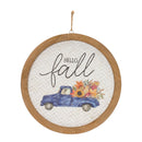 Melrose Fall Harvest Plaque (Set of 2)