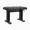 On-Stage KB9503B Height Adjustable Piano Bench with Hydraulic Lift - Black Gloss