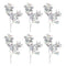 Melrose Lamb's Ear Leaf Bush (Set of 6)