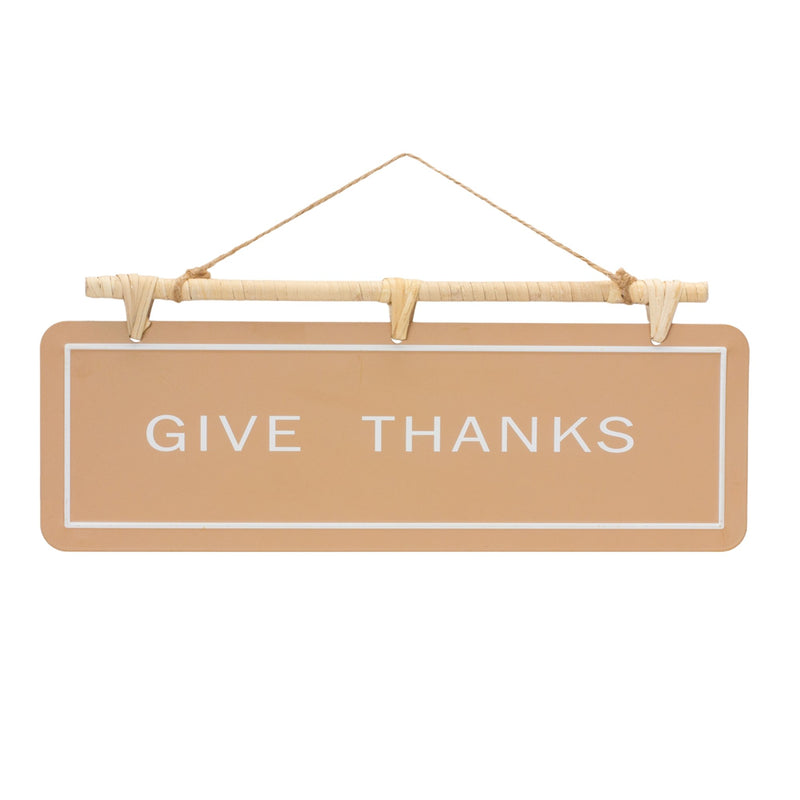 Melrose Hanging Fall Sentiment Sign (Set of 2)