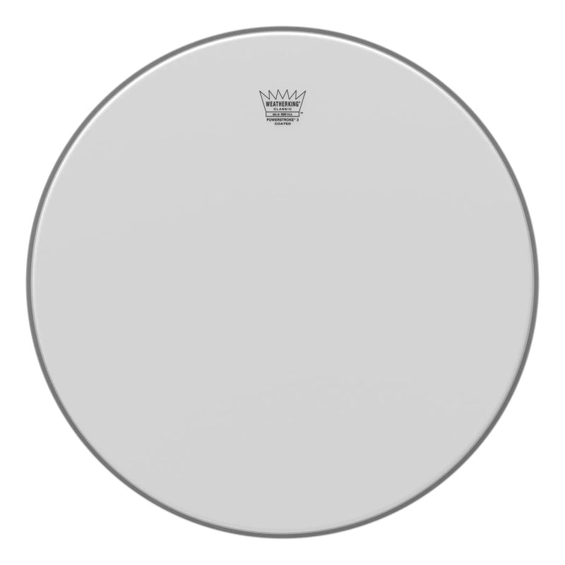 Remo Powerstroke P3 Classic Fit Coated 20" Bass Drumhead - CL-1120-P3