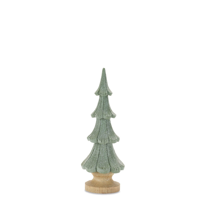 Melrose Glittered Pine Tree (Set of 3)