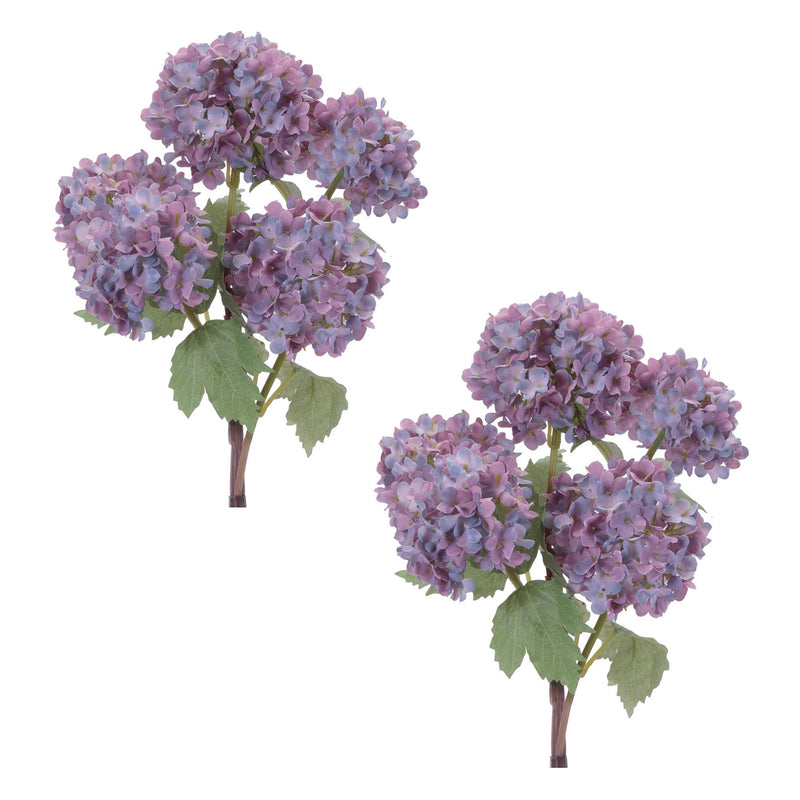 Melrose Hydrangea Floral Spray (Set of 2)