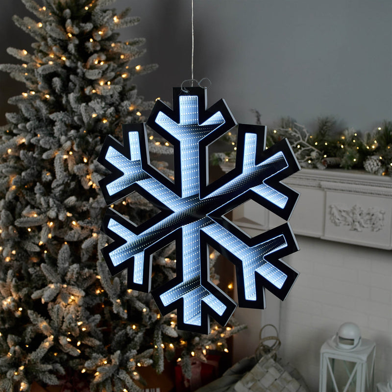 Melrose Holiday Snowflake Ekkolight 23.5"H