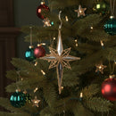 Melrose Gold Tinsel Star Ornament 19.5"H