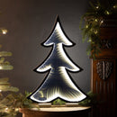 Melrose Pine Tree Outline Ekko Light Display 24.5"H