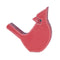 Melrose Cardinal Bird Shelf Sitter (Set of 3)
