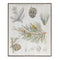 Melrose Framed Pine Encyclopedia Print 15.5"H