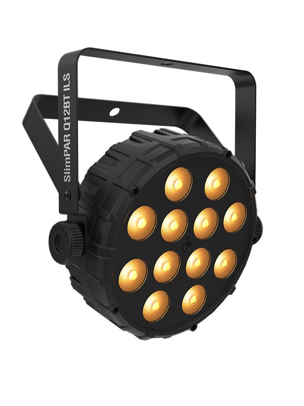 Chauvet DJ SlimPAR Q12 BT ILS Quad‑LED DMX Wash Light w/ Bluetooth