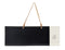Melrose Black and White Hanging Sentiment Chalkboard Wall Decor, Nautical