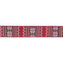 Melrose Nordic Snowflake Pattern Ribbon (Set of 2) 2.5" x 10 Yds.