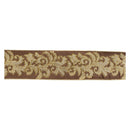 Melrose Embroidered Damask Wired Ribbon 4" x 5 Yds.