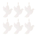 Melrose Metal Dove Bird Ornament (Set of 6)