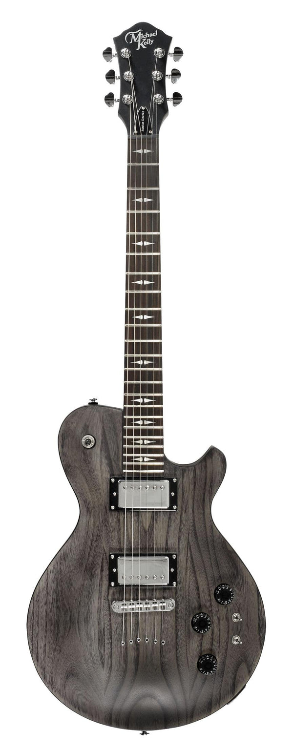 Michael Kelly Patriot Decree SB Open Pore Electric Guitar - Faded Black