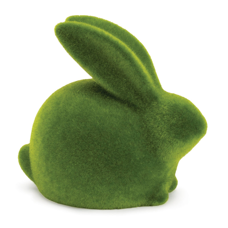 Melrose Mossy Terra Cotta Rabbit Figurine (Set of 2)
