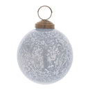 Melrose Slate Blue Soda Lime Glass Ball Ornament (Set of 6)
