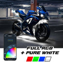 XKGlow XKmax RGB+W addressable Motorcycle LED Accent App Control L - MX-MOTO-PRO