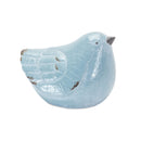 Melrose Cracked Terra Cotta Bird Figurine with Distressed Finish (Set of 4)