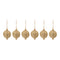 Melrose Jute Onion Ornament (Set of 6)