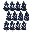 Melrose Glittered Magnolia Leaf Spray (Set of 12)