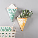 Melrose Ornamental Ceramic Wall Pocket