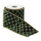 Melrose Ornate Diamond Pattern Wired Ribbon (Set of 2)