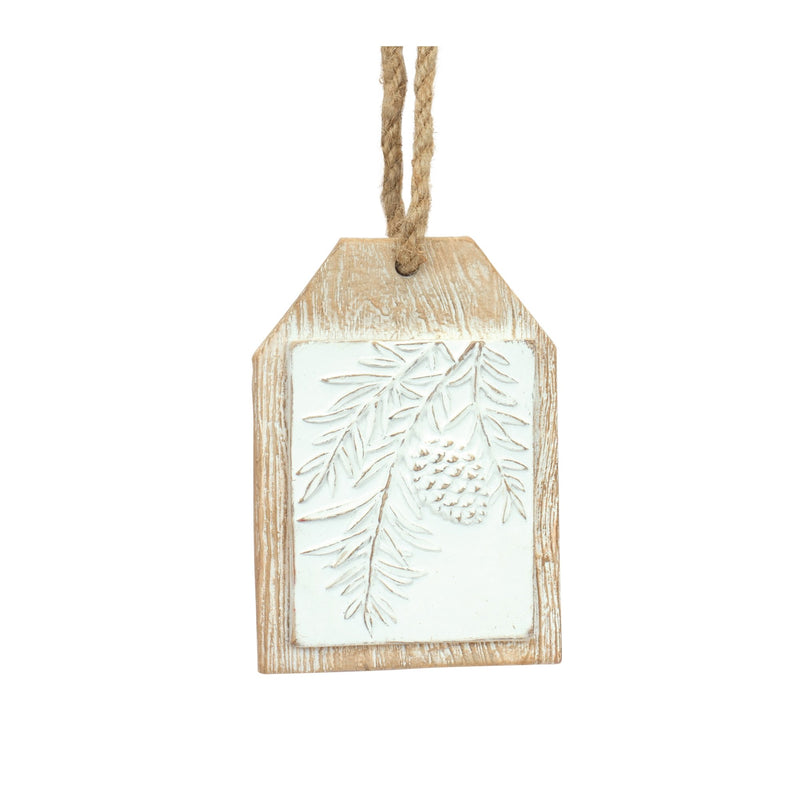 Melrose Wood Design Pine Branch (Set of 6)