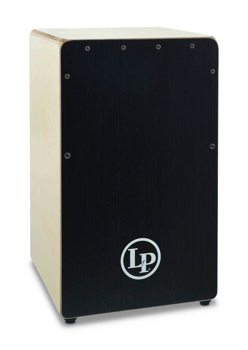 Latin Percussion LP1491BS Woodshop Cajon Birch w/ Black Stripe Artply Soundboard