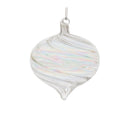 Melrose Iridescent Swirl Glass Ornament (Set of 6)