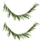 Melrose Winter Cedar Foliage Garland (Set of 2)